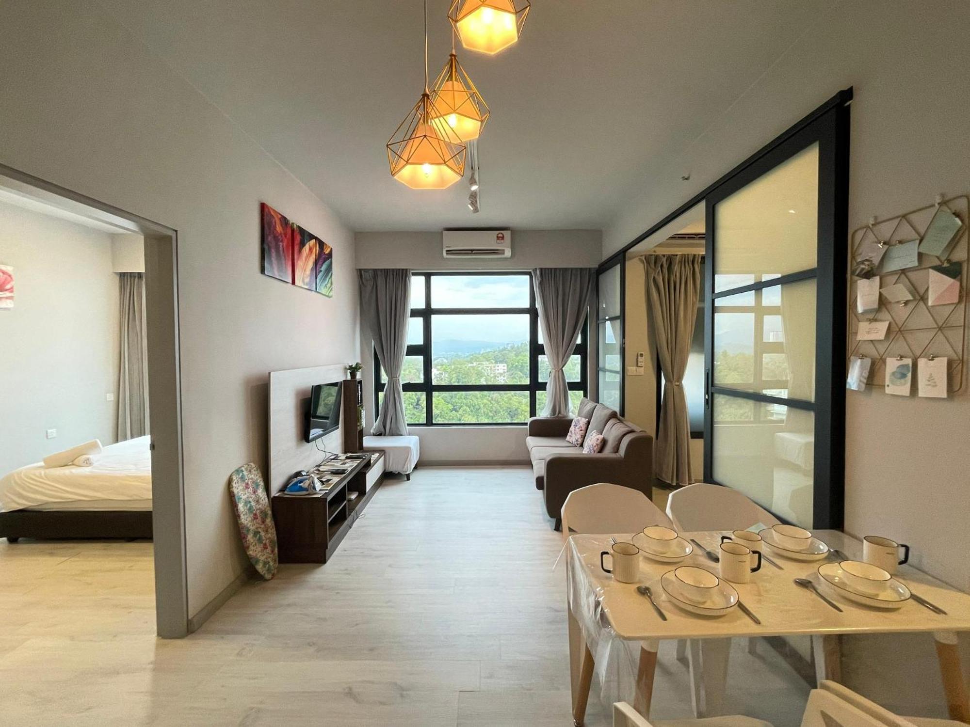 Vv Homestay Jesselton Quay Surla Sabah Mall Kk 亚庇贵赴行馆 Kota Kinabalu Exteriér fotografie