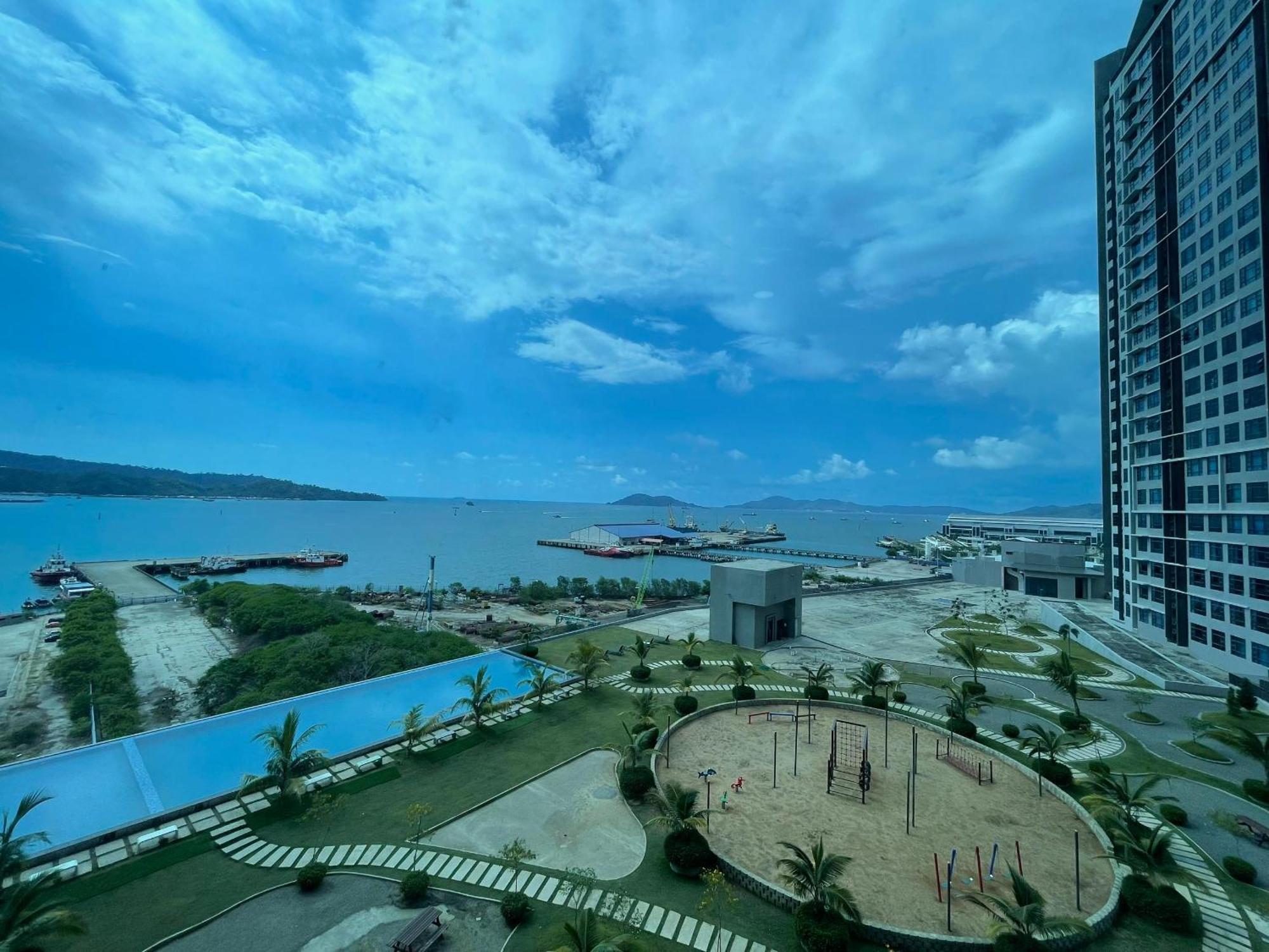 Vv Homestay Jesselton Quay Surla Sabah Mall Kk 亚庇贵赴行馆 Kota Kinabalu Exteriér fotografie