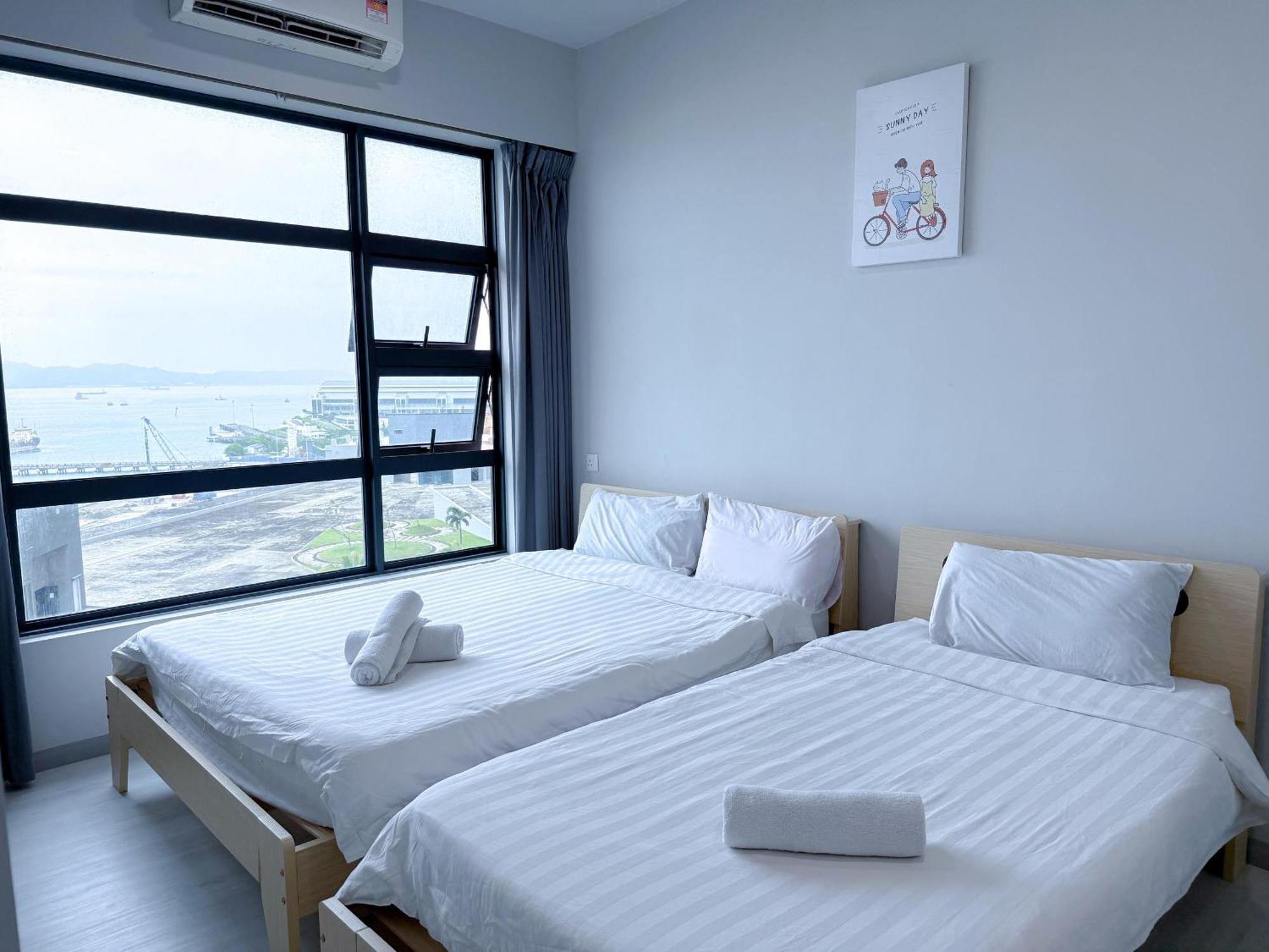 Vv Homestay Jesselton Quay Surla Sabah Mall Kk 亚庇贵赴行馆 Kota Kinabalu Exteriér fotografie
