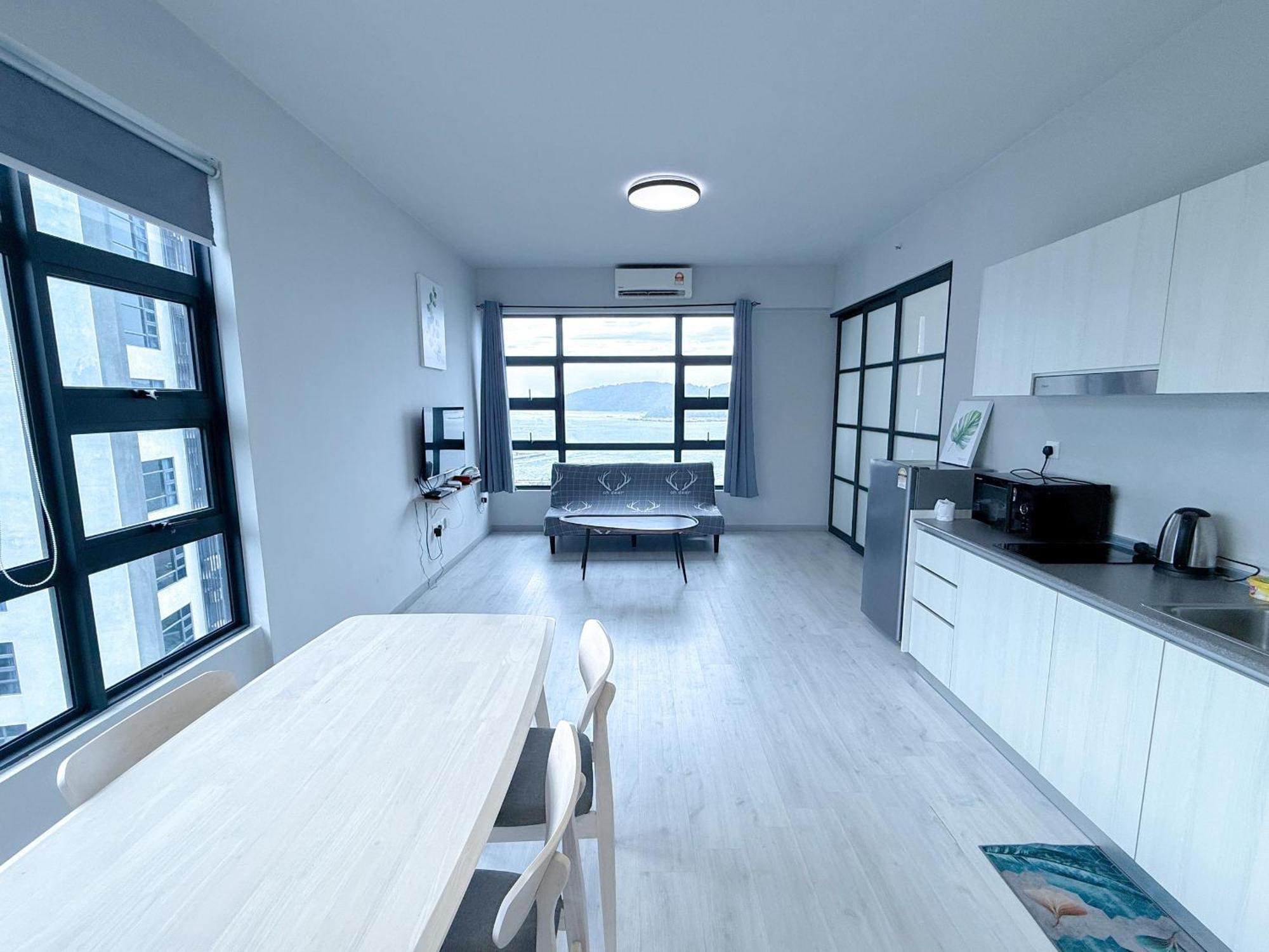 Vv Homestay Jesselton Quay Surla Sabah Mall Kk 亚庇贵赴行馆 Kota Kinabalu Exteriér fotografie