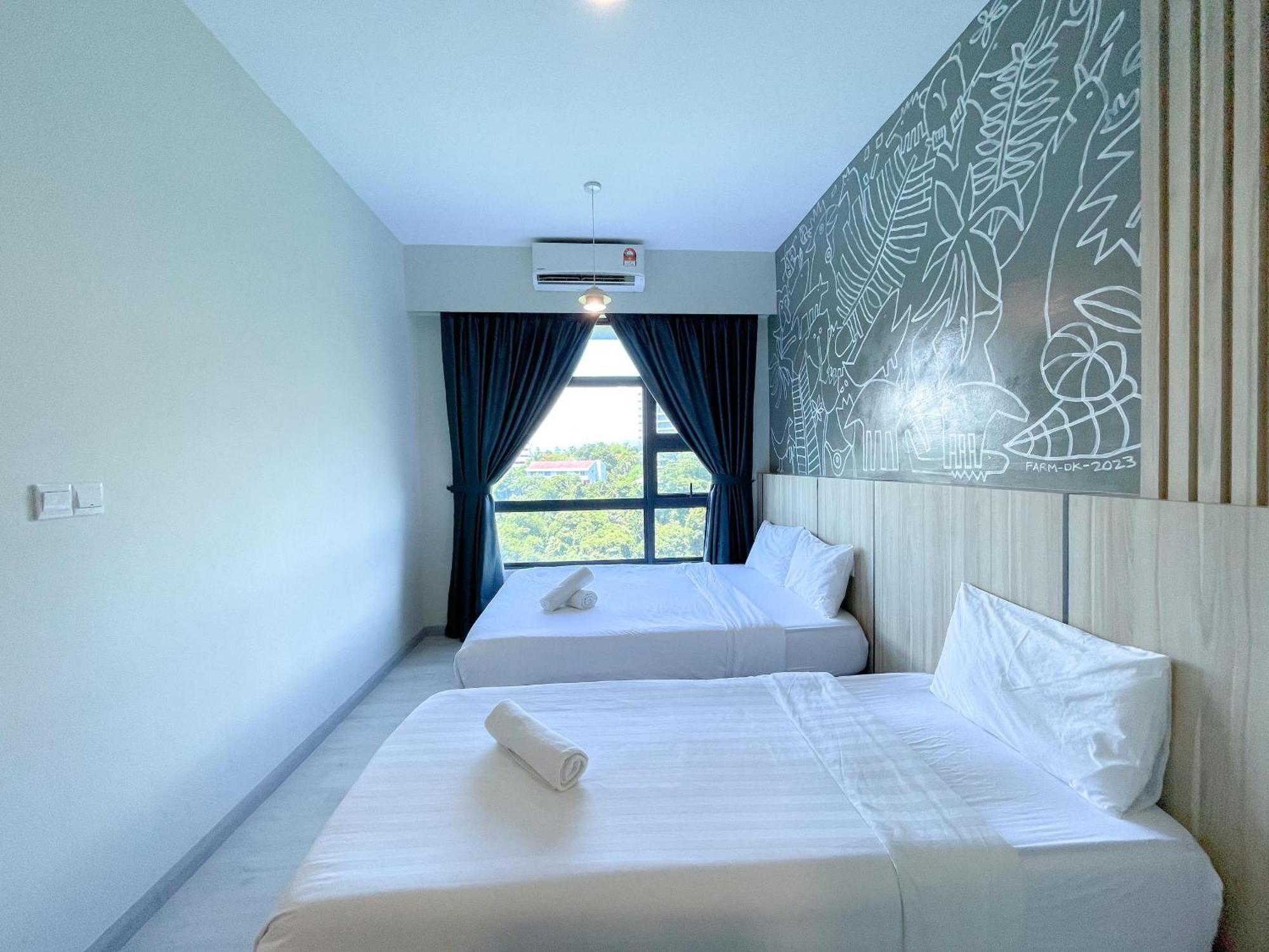 Vv Homestay Jesselton Quay Surla Sabah Mall Kk 亚庇贵赴行馆 Kota Kinabalu Exteriér fotografie
